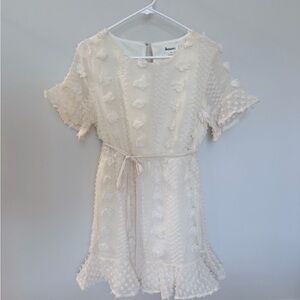 Boutique: Charming White/Cream Dress for any occasion